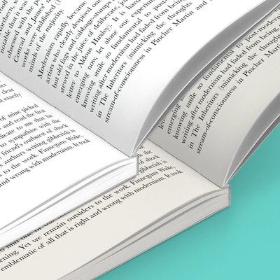 Pasta de trabalho de brochura personalizada que imprime livros de capa mole com encadernação perfeita