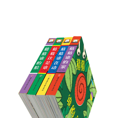 Hardshell Board Dong Dong Livro Voz Educação Infantil Personalização do Livro