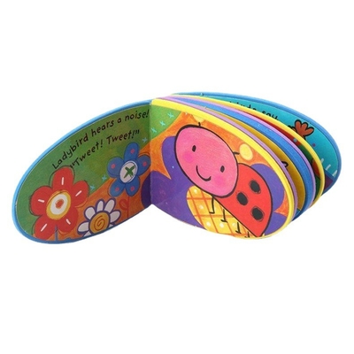 Livro de cognição de escada divertida de desenhos animados FSC SGS para crianças pequenas