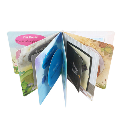 Livro de fotos para crianças impressão Enlightenment Cognitive Puzzle Picture Book