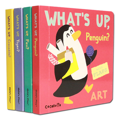 Livro infantil 6″X6″ Imprimindo quatro volumes de livros ilustrados