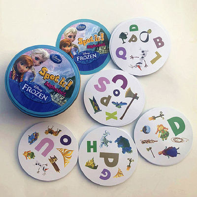 G7 SMETA Bebê Crianças Flash Cards Imprimindo Alfabeto Inglês Flashcards