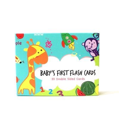 Flashcards educacionais de atividades em papel Kraft CCNB para crianças de 8 anos