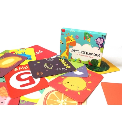 Cartão Flash personalizado 100% FSC Cartões de ioga OEM para adultos