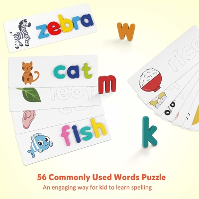 Cartões flash educativos para casa com impressão personalizada para crianças