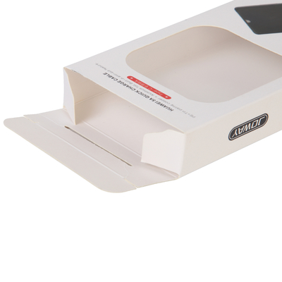 Caixa de cabo de dados de carregamento flash caixa de papelão dobrável personalização
