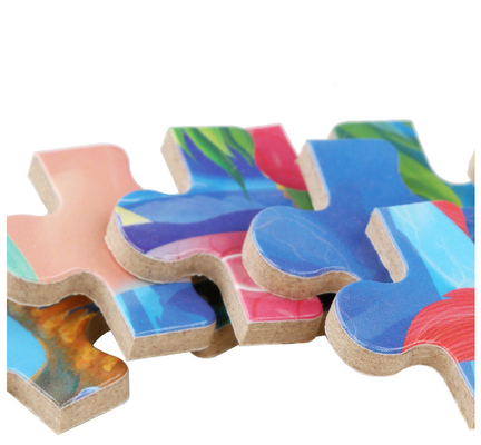 Quebra-cabeças personalizados de madeira 3D ecologicamente corretos Quebra-cabeça infantil de desenhos animados