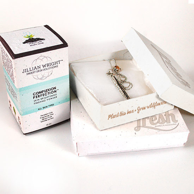 Personalização de caixa de embalagem de papel de proteção ambiental multifuncional