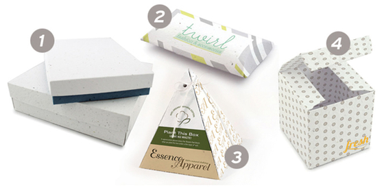 Personalização de caixa de embalagem de papel de proteção ambiental multifuncional