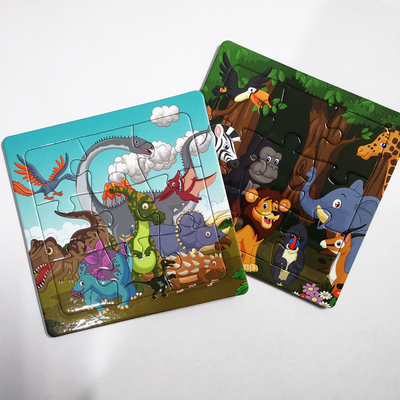 Quebra-cabeças educativos criativos DIY personalizados para crianças de 5 anos