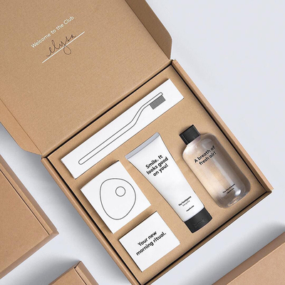 Caixa de envio ISO Mailer Caixa de presente impressa personalizada para cosméticos e produtos para a pele
