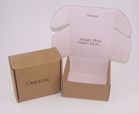 Caixa de envio de papel kraft ISO9001 caixa de presente impressa personalizada