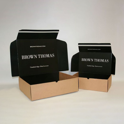 Caixa de envio de papel kraft ISO9001 caixa de presente impressa personalizada