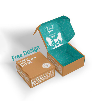 Caixa de envio de papel kraft ISO9001 caixa de presente impressa personalizada