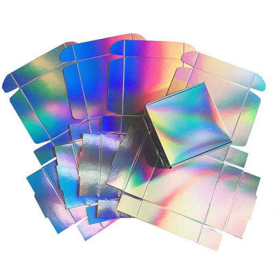 Caixas de envio personalizadas a laser CMYK cartão colorido caixas de sapato