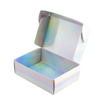 Caixas de envio personalizadas a laser CMYK cartão colorido caixas de sapato