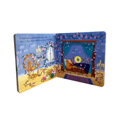 OEM ODM impressão de livro infantil educacional pop-up impressão de livro de slides para crianças