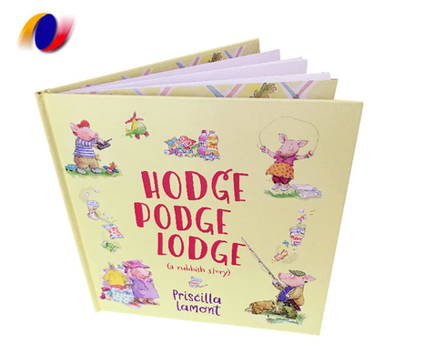 Impressão de livro infantil educacional em inglês colorido Serviço de impressão de livro infantil personalizado