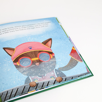A3 A4 A5 A6 Impressão de livro personalizado para colorir impressão de livro para crianças