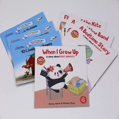 60gsm 70gsm 80gsm impressão de livro infantil colorido inglês impressão de livro infantil