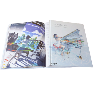 Livros de fotos de arte CMYK personalizados para impressão de livros de capa dura FSC SGS