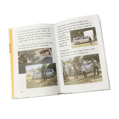 Edição personalizada de arte em quadrinhos com impressão de capa dura