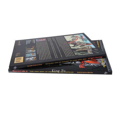 Livros fotográficos personalizados de capa mole FSC impressão de quadrinhos OEM ODM