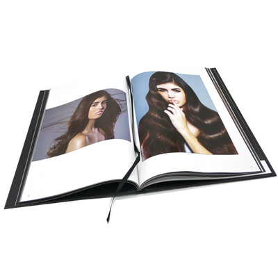 Papel extravagante Impressão de livro de capa mole Álbum de capa dura Fotolivro Impressão offset