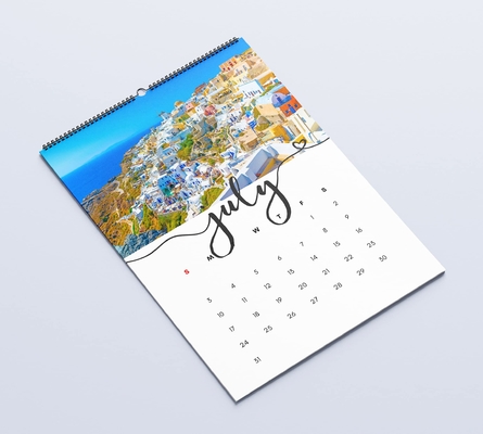 CCNB calendário mensal de impressão contagem regressiva de Natal calendário de mesa OEM