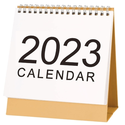 Calendário mensal de impressão 2023 1400gsm 1800gsm calendário de mesa de papelão