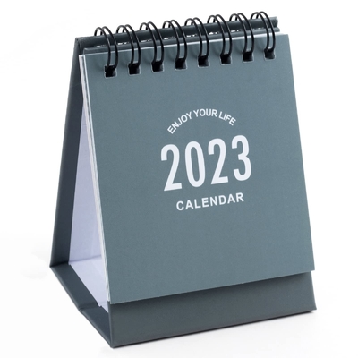 Impressão de calendário de parede circular com rosca