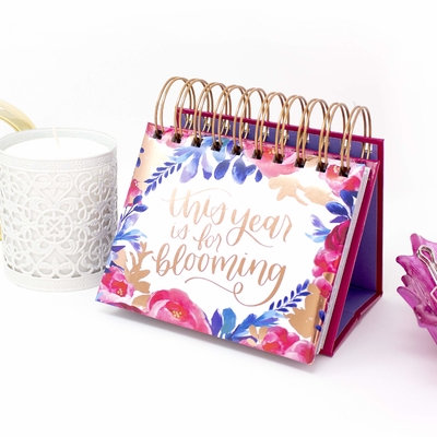 Calendário de mesa colorido impressão offset 250 g/m²-400 g/m² calendário de mesa de papel Kraft
