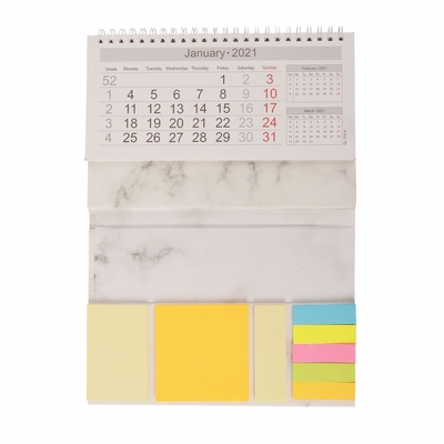 C1S Art Paper Calendário personalizado impressão calendários coloridos para marketing