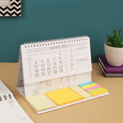 C1S Art Paper Calendário personalizado impressão calendários coloridos para marketing