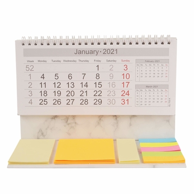 C1S Art Paper Calendário personalizado impressão calendários coloridos para marketing