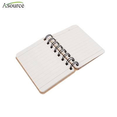 Cadernos de moda A4 fofinhos 70 g/m² Mini caderno de encadernação espiral em espiral