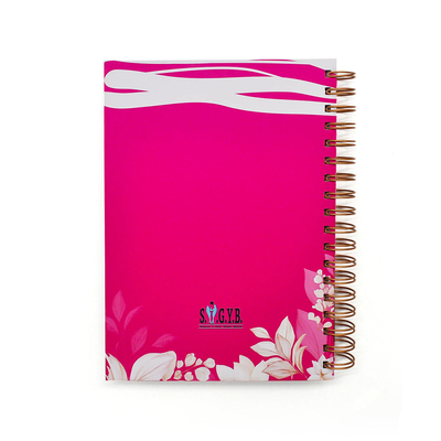 Impressão de caderno em espiral com impressão a quente Encadernação de impressão de livro de diário personalizado