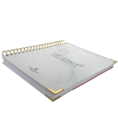 A6 capa dura espiral notebook impressão livro de exercícios impressão OEM ODM