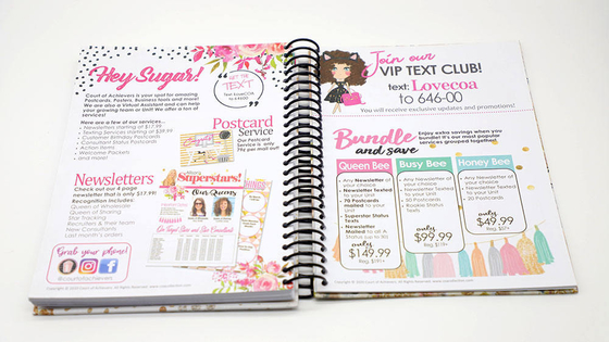 Cadernos de Exercícios Personalizados Gloss Matt Envernizamento 100 120 140 Páginas