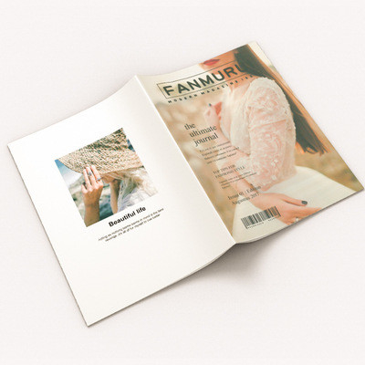A3 A4 A5 A6 Catálogo Impressão de revista Impressão de livro de revista de capa mole personalizada