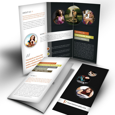 Top Sponsor Listing Brochura Impressão de Folheto Catálogo Personalizado Impressão de Livreto