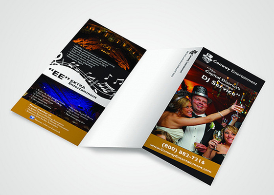 Top Sponsor Listing Brochura Impressão de Folheto Catálogo Personalizado Impressão de Livreto