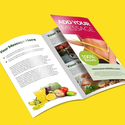 Top Sponsor Listing Brochura Impressão de Folheto Catálogo Personalizado Impressão de Livreto