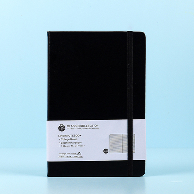 A5 A6 gravou a capa do livro feita sob encomenda que imprime o limite de couro genuíno