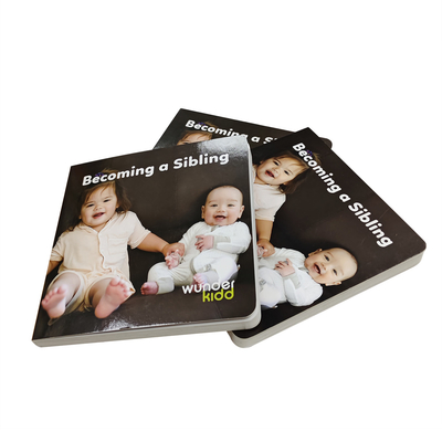 Serviços de impressão de livros de cartão personalizados para crianças Livros de cartão grossos para crianças