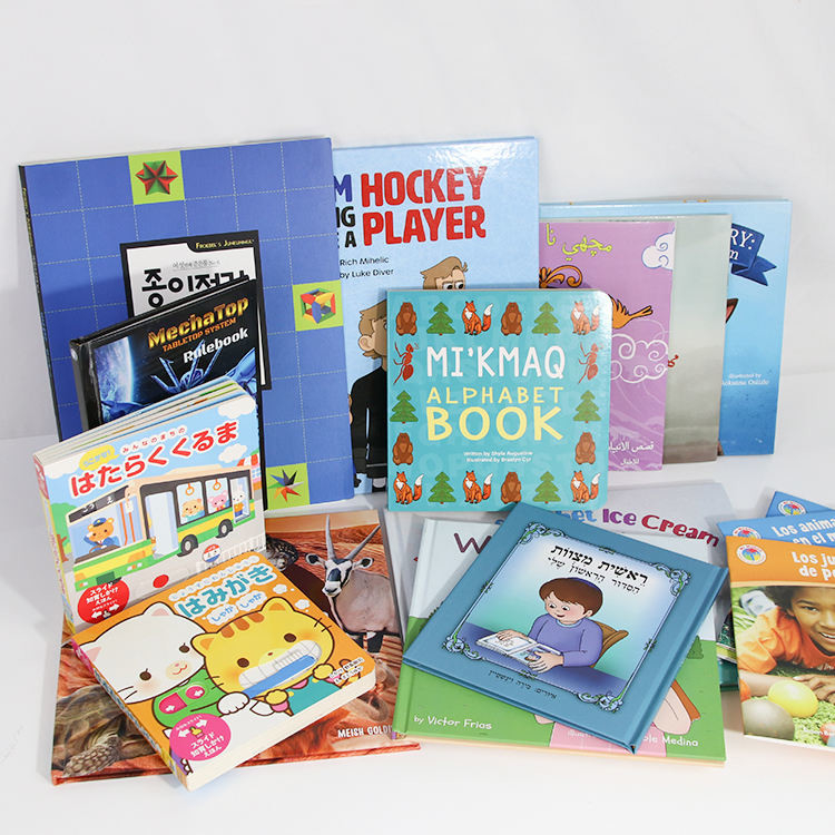 A3 A4 A5 A6 Impressão de livro personalizado para colorir impressão de livro para crianças