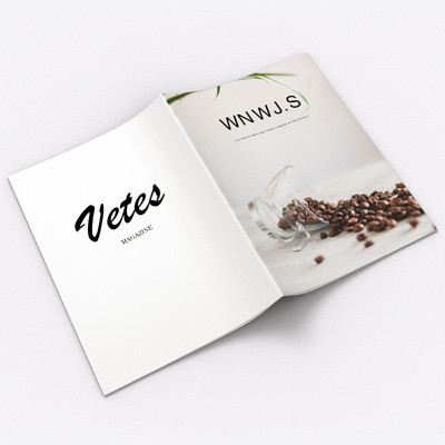 A3 A4 A5 A6 Catálogo Impressão de revista Impressão de livro de revista de capa mole personalizada